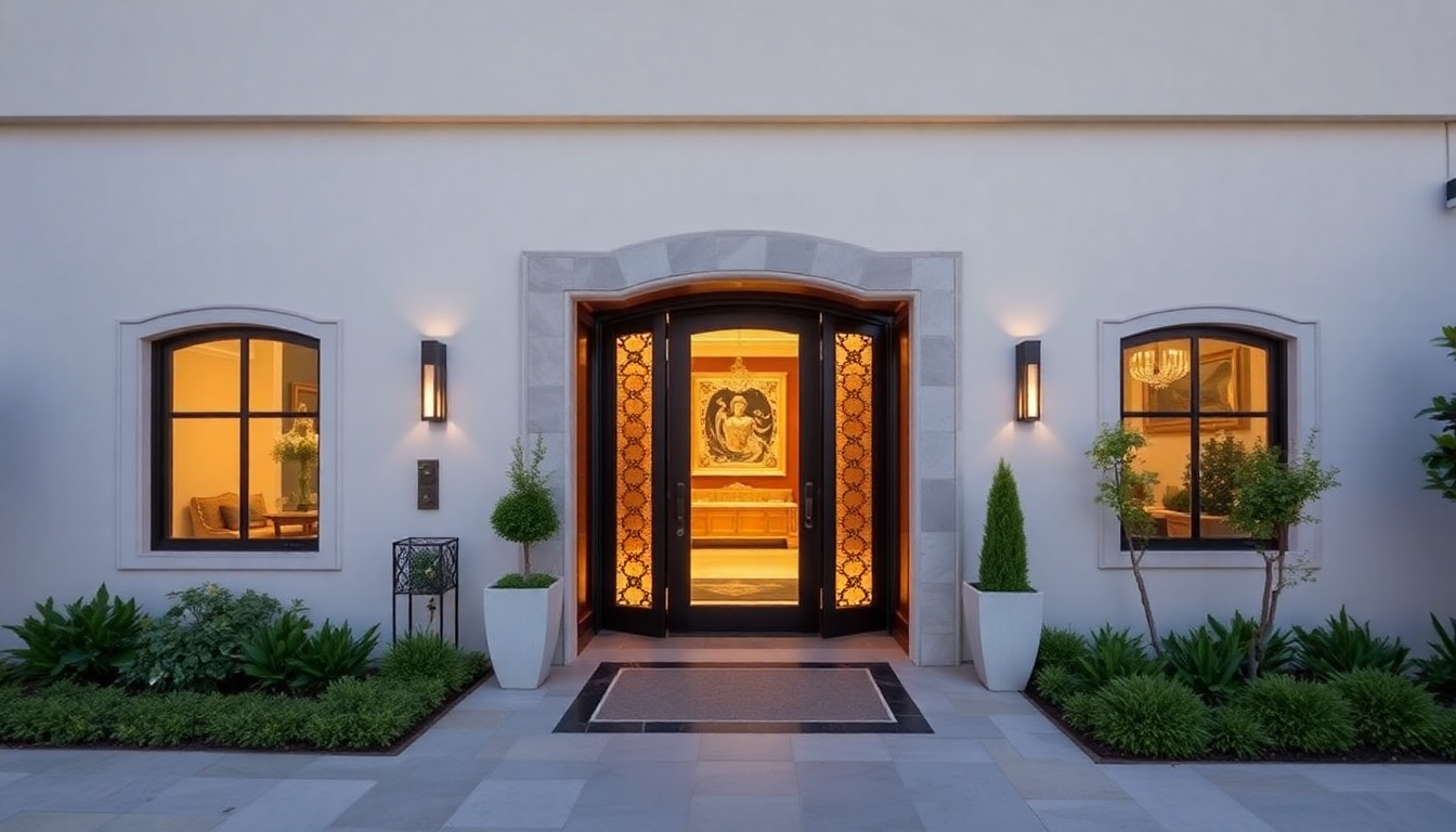 Image Showing Modern Access Solutions for Luxury Residences